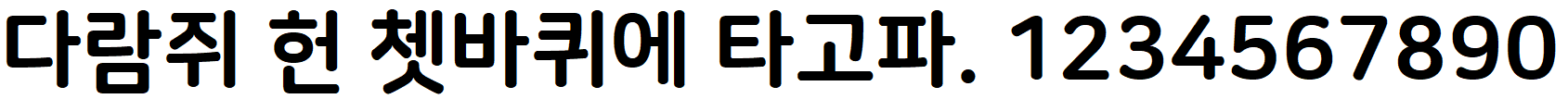 NanumSquareRoundEB