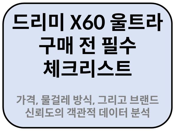 100만원 선을 넘나드는 가격대별 가성비 판단 기준
