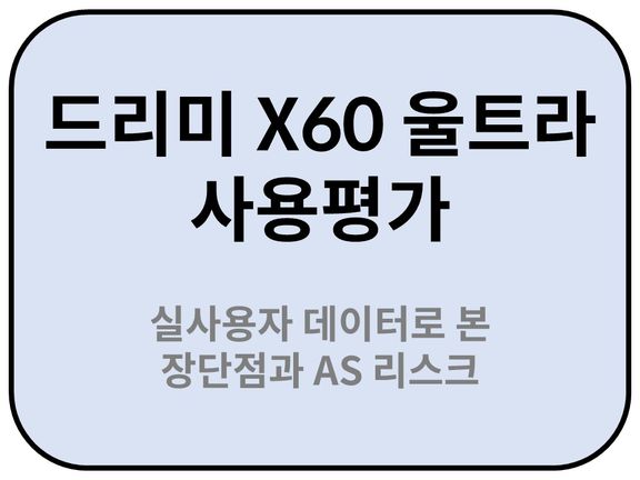비효율적인 청소 동선과 내비게이션 한계